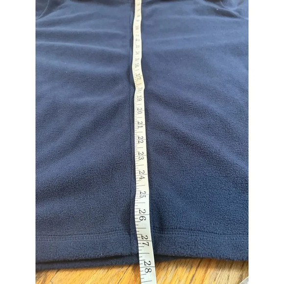 Anthology Unisex Navy Full Zip Fleece Jacket Sweater Sz 16/18 - Picture 10 of 14